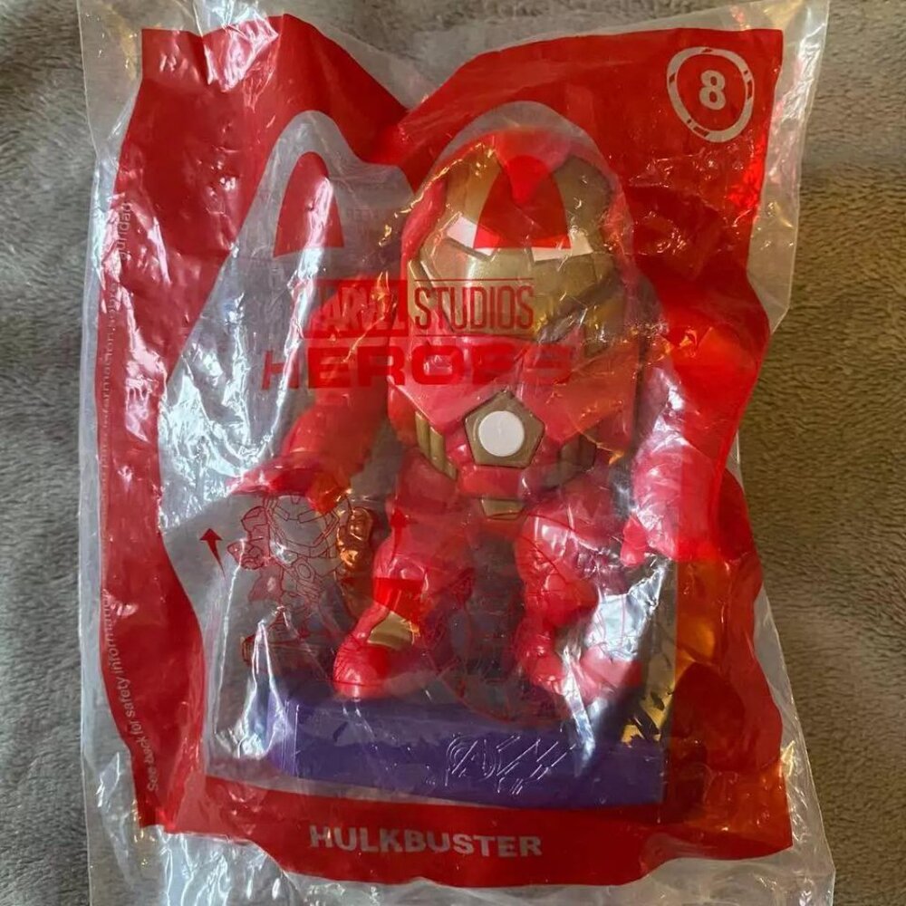 Hulkbuster McDonalds Happy Meal Toy 2020 MARVEL Studios Heroes # 8 NEW